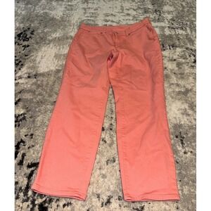 Talbots Flawless Size 10 Slim Ankle Curvy Womens Coral